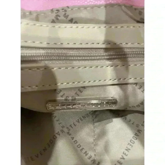 NWT Steve Madden Fondant Pink Shoulder Purse - Picture 5 of 7